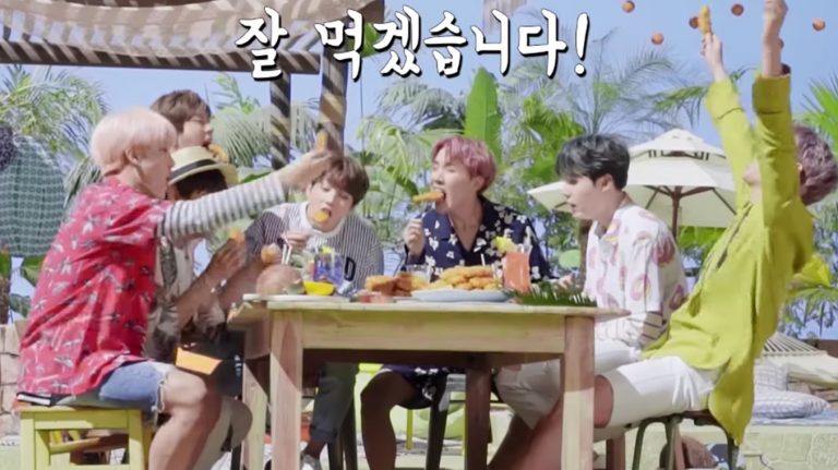 BBQ Surpfried by BTS
